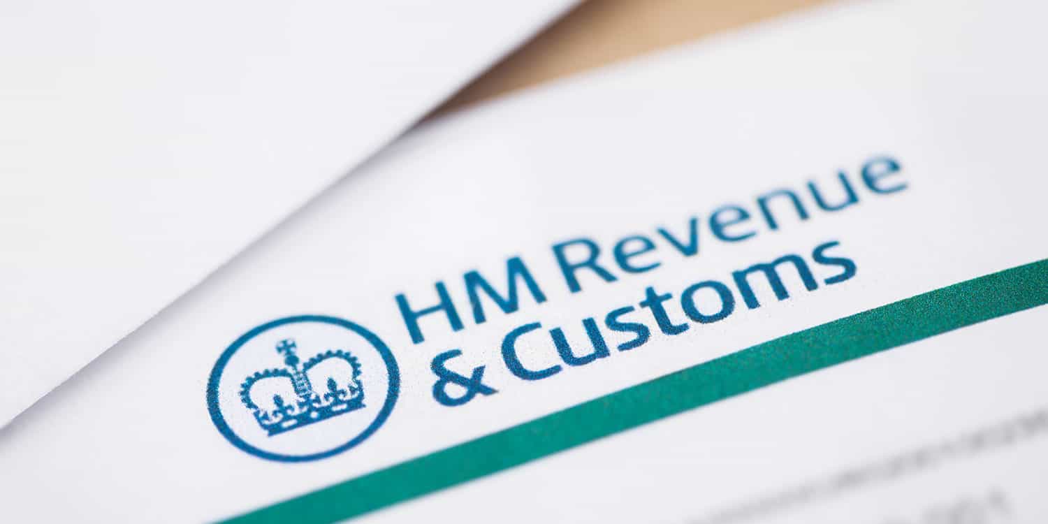 Image of a headed letter from HMRC, illustrating the type of mail delivered to a service address.